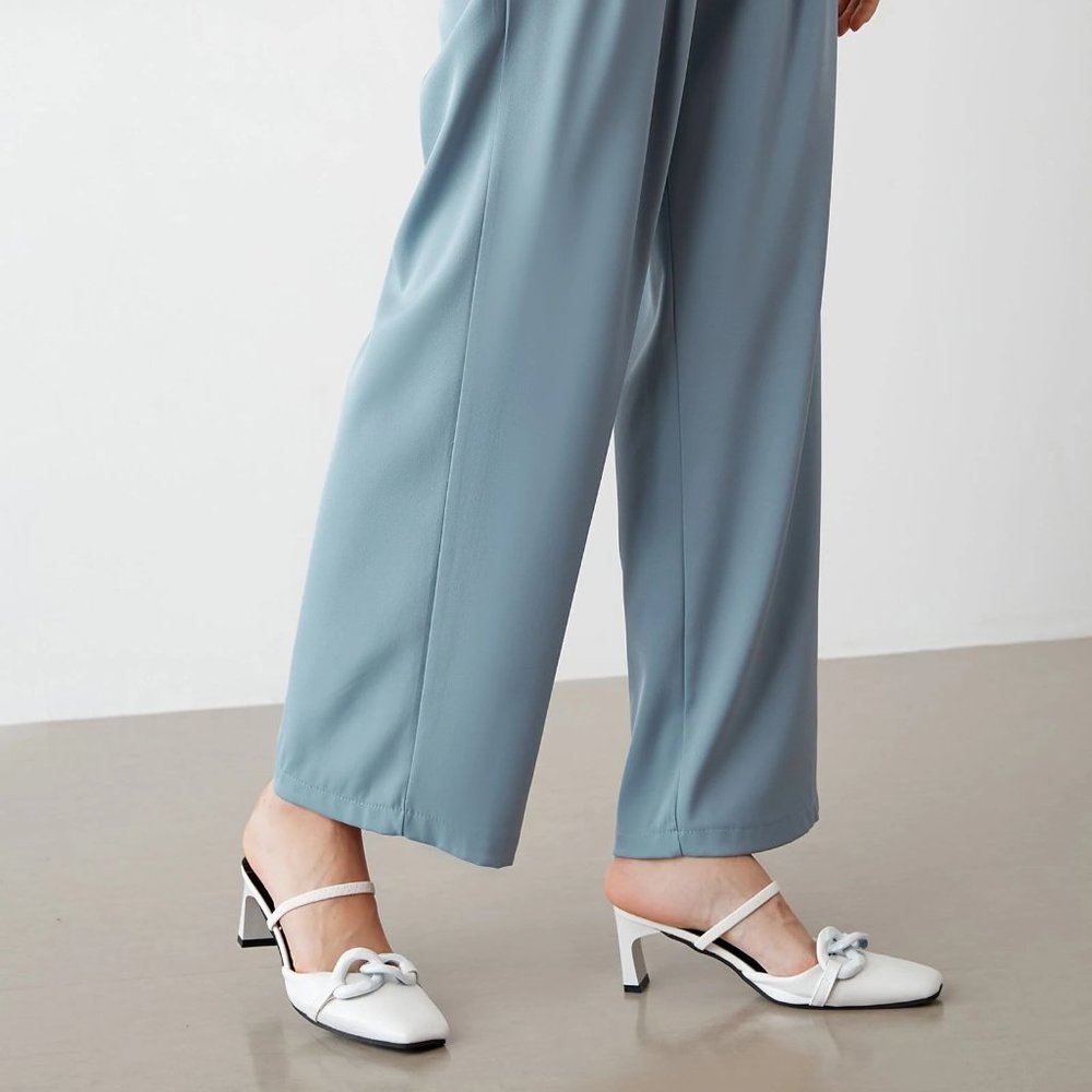 J.ing Kaira Light Blue Wide Leg Pants - Picture 5 of 7